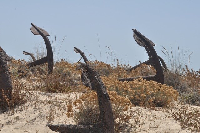 Beach Anchor Tavira - GIMP online editor free Free download Beach Anchor Tavira - free photo or picture to be edited with GIMP online image editor