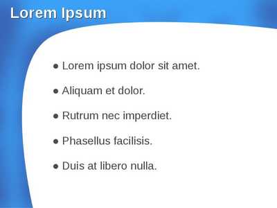 Free download Blue Curve DOC, XLS or PPT template free to be edited with LibreOffice online or OpenOffice Desktop online