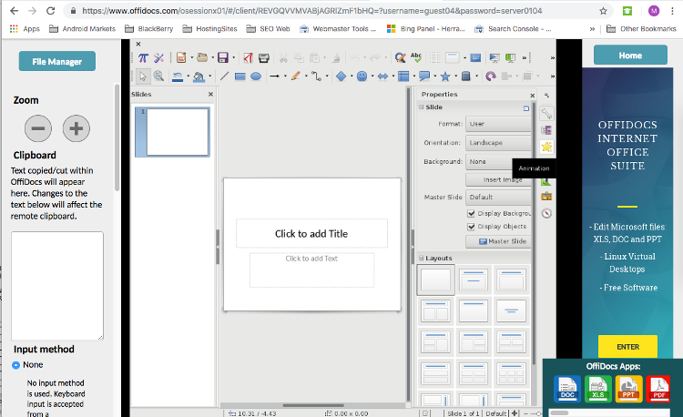 New LibreOffice 5.3 for OffiDocs online New LibreOffice 5.3 for OffiDocs online