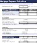 Free download Mortgage Payment Calculator DOC, XLS or PPT template free to be edited with LibreOffice online or OpenOffice Desktop online