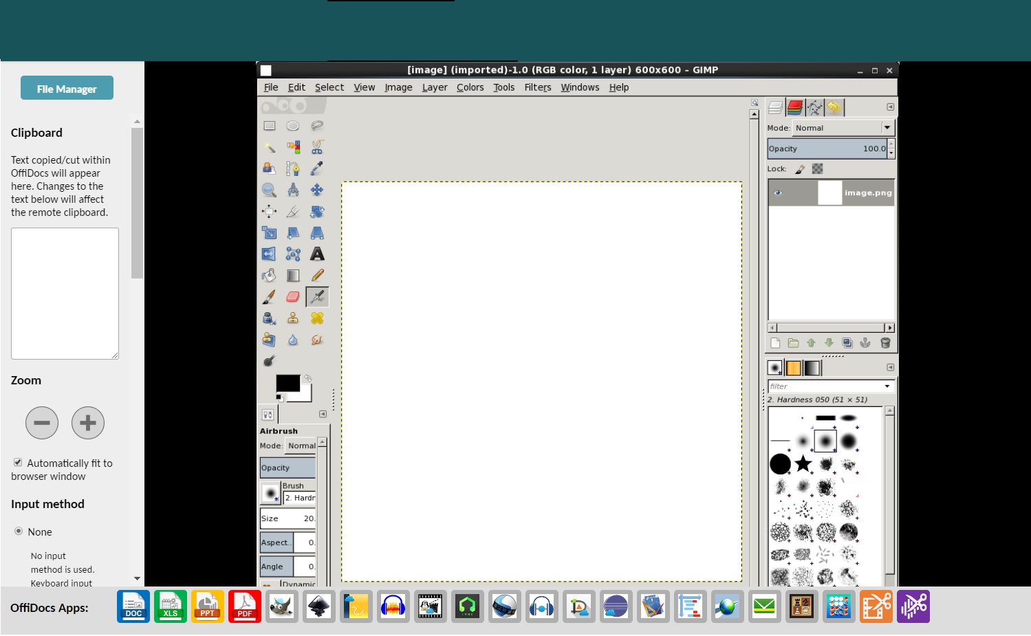 OffiDocs navigation bar OffiDocs navigation bar