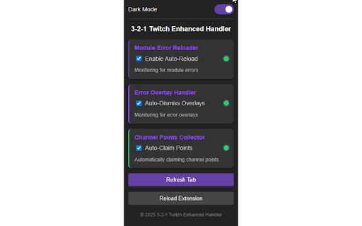 3 2 1 Twitch Enhanced Handler from Chrome web store to be run with OffiDocs Chromium online 3 2 1 Twitch Enhanced Handler from Chrome web store to be run with OffiDocs Chromium online