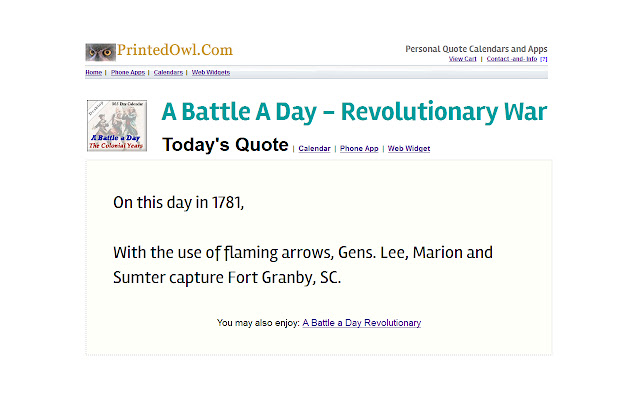 A Battle A Day Revolutionary War from Chrome web store to be run with OffiDocs Chromium online A Battle A Day Revolutionary War from Chrome web store to be run with OffiDocs Chromium online