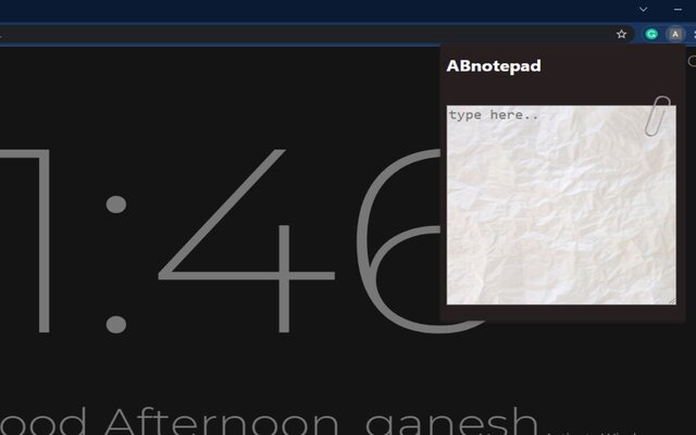 ABnotepad from Chrome web store to be run with OffiDocs Chromium online ABnotepad from Chrome web store to be run with OffiDocs Chromium online