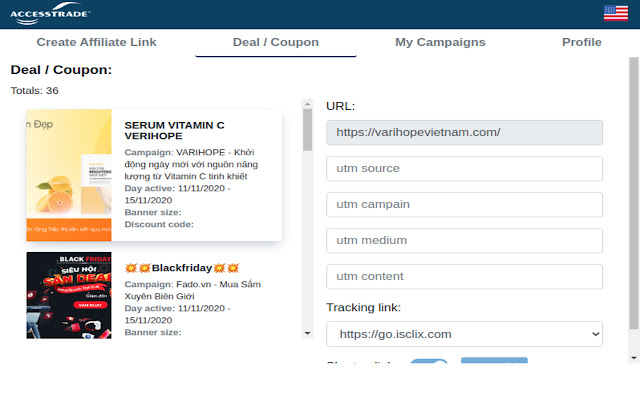 Accesstrade from Chrome web store to be run with OffiDocs Chromium online Accesstrade from Chrome web store to be run with OffiDocs Chromium online