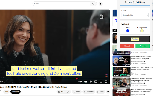 AccesSubtitles from Chrome web store to be run with OffiDocs Chromium online AccesSubtitles from Chrome web store to be run with OffiDocs Chromium online