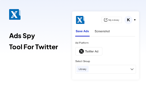 Ad Library Twitter save ad downloader Ad Spy from Chrome web store to be run with OffiDocs Chromium online Ad Library Twitter save ad downloader Ad Spy from Chrome web store to be run with OffiDocs Chromium online
