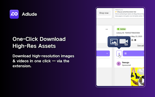 Adlude Save Facebook Winning Ads from Chrome web store to be run with OffiDocs Chromium online Adlude Save Facebook Winning Ads from Chrome web store to be run with OffiDocs Chromium online