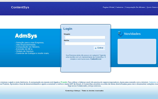 Admsys Emitir Notas from Chrome web store to be run with OffiDocs Chromium online Admsys Emitir Notas from Chrome web store to be run with OffiDocs Chromium online