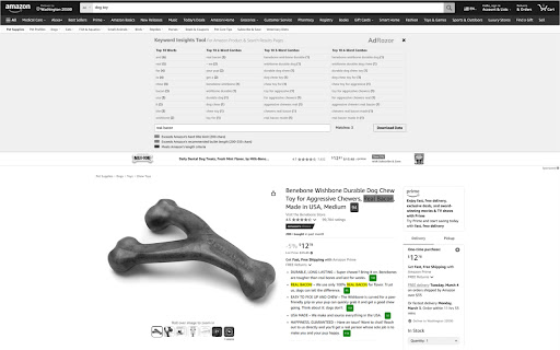 AdRazor: Amazon Keywords Insights Tool from Chrome web store to be run with OffiDocs Chromium online AdRazor: Amazon Keywords Insights Tool from Chrome web store to be run with OffiDocs Chromium online