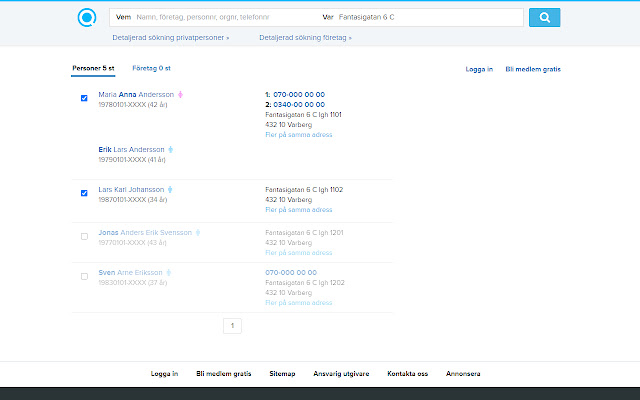 Adressorteraren from Chrome web store to be run with OffiDocs Chromium online Adressorteraren from Chrome web store to be run with OffiDocs Chromium online