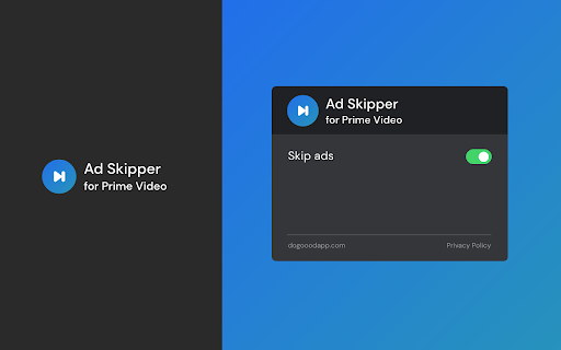 Ad Skipper for Prime Video from Chrome web store to be run with OffiDocs Chromium online Ad Skipper for Prime Video from Chrome web store to be run with OffiDocs Chromium online
