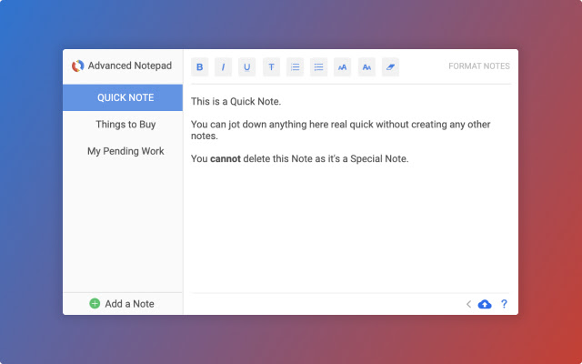 Advanced Notepad from Chrome web store to be run with OffiDocs Chromium online Advanced Notepad from Chrome web store to be run with OffiDocs Chromium online