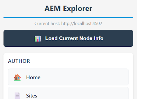 AEM Quick Menu from Chrome web store to be run with OffiDocs Chromium online AEM Quick Menu from Chrome web store to be run with OffiDocs Chromium online