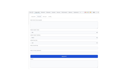 AES Crypto from Chrome web store to be run with OffiDocs Chromium online AES Crypto from Chrome web store to be run with OffiDocs Chromium online
