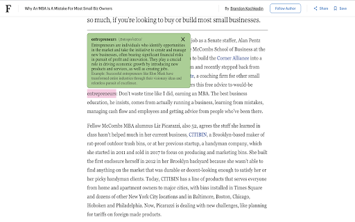 AI Dictionary from Chrome web store to be run with OffiDocs Chromium online AI Dictionary from Chrome web store to be run with OffiDocs Chromium online