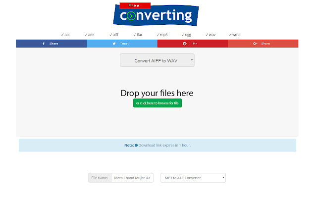 AIFF to WAV Converter from Chrome web store to be run with OffiDocs Chromium online AIFF to WAV Converter from Chrome web store to be run with OffiDocs Chromium online