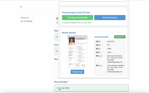 AI Form Filler from Chrome web store to be run with OffiDocs Chromium online AI Form Filler from Chrome web store to be run with OffiDocs Chromium online
