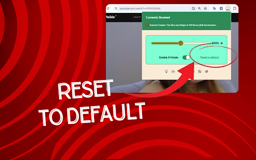 AI powered Sound Booster from Chrome web store to be run with OffiDocs Chromium online AI powered Sound Booster from Chrome web store to be run with OffiDocs Chromium online