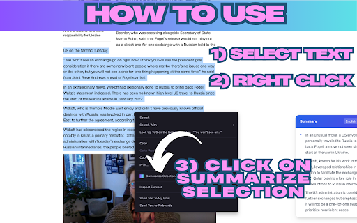 AI Summarize from Chrome web store to be run with OffiDocs Chromium online AI Summarize from Chrome web store to be run with OffiDocs Chromium online