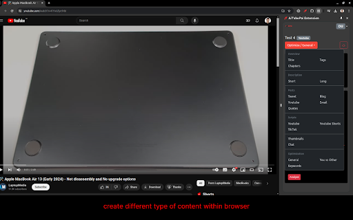 AiTubePal Extension from Chrome web store to be run with OffiDocs Chromium online AiTubePal Extension from Chrome web store to be run with OffiDocs Chromium online