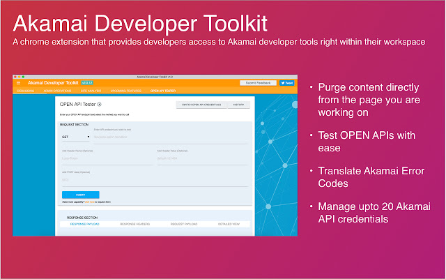 Akamai Developer Toolkit from Chrome web store to be run with OffiDocs Chromium online Akamai Developer Toolkit from Chrome web store to be run with OffiDocs Chromium online