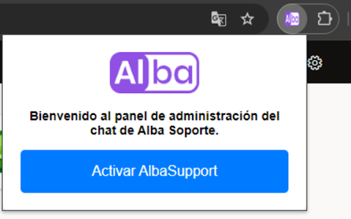 AlbaSupport from Chrome web store to be run with OffiDocs Chromium online AlbaSupport from Chrome web store to be run with OffiDocs Chromium online