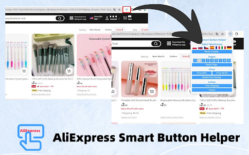 AliExpress Smart Button Helper from Chrome web store to be run with OffiDocs Chromium online AliExpress Smart Button Helper from Chrome web store to be run with OffiDocs Chromium online