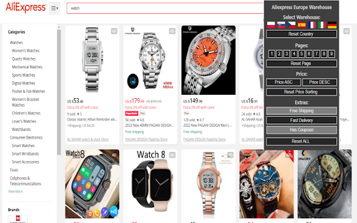 Aliexpress Sort By Europe from Chrome web store to be run with OffiDocs Chromium online Aliexpress Sort By Europe from Chrome web store to be run with OffiDocs Chromium online