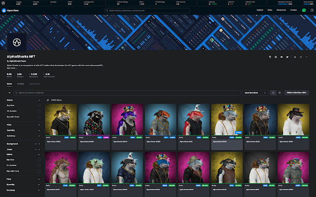 AlphaSharks from Chrome web store to be run with OffiDocs Chromium online AlphaSharks from Chrome web store to be run with OffiDocs Chromium online