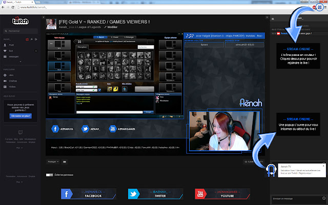 Aënah Live from Chrome web store to be run with OffiDocs Chromium online Aënah Live from Chrome web store to be run with OffiDocs Chromium online