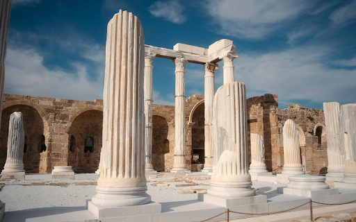 Ancient Roman Ruins in Side, Antalya under Blue Sky from Chrome web store to be run with OffiDocs Chromium online Ancient Roman Ruins in Side, Antalya under Blue Sky from Chrome web store to be run with OffiDocs Chromium online