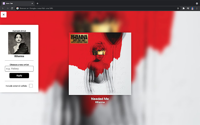 A New Tab, A New Song from Chrome web store to be run with OffiDocs Chromium online A New Tab, A New Song from Chrome web store to be run with OffiDocs Chromium online