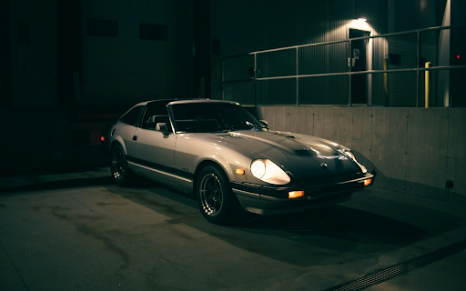 A Nissan S130 Parked with Headlights On from Chrome web store to be run with OffiDocs Chromium online A Nissan S130 Parked with Headlights On from Chrome web store to be run with OffiDocs Chromium online