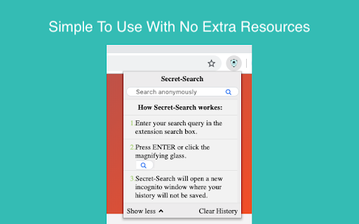Anonymous Search from Chrome web store to be run with OffiDocs Chromium online Anonymous Search from Chrome web store to be run with OffiDocs Chromium online