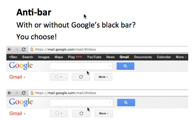 Anti bar from Chrome web store to be run with OffiDocs Chromium online Anti bar from Chrome web store to be run with OffiDocs Chromium online