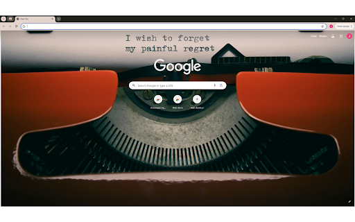 A Phrase on a Page in a Typewriter from Chrome web store to be run with OffiDocs Chromium online A Phrase on a Page in a Typewriter from Chrome web store to be run with OffiDocs Chromium online