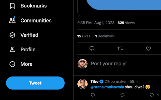 applytweet from Chrome web store to be run with OffiDocs Chromium online applytweet from Chrome web store to be run with OffiDocs Chromium online