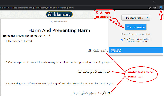 Arabic Romanizer from Chrome web store to be run with OffiDocs Chromium online Arabic Romanizer from Chrome web store to be run with OffiDocs Chromium online