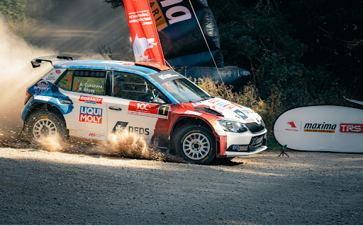 A Rally Skoda Fabia R5 on a Dusty Track from Chrome web store to be run with OffiDocs Chromium online A Rally Skoda Fabia R5 on a Dusty Track from Chrome web store to be run with OffiDocs Chromium online