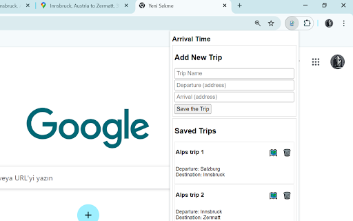 Arrival Time from Chrome web store to be run with OffiDocs Chromium online Arrival Time from Chrome web store to be run with OffiDocs Chromium online