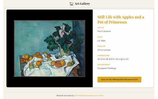 Art Gallery from Chrome web store to be run with OffiDocs Chromium online Art Gallery from Chrome web store to be run with OffiDocs Chromium online