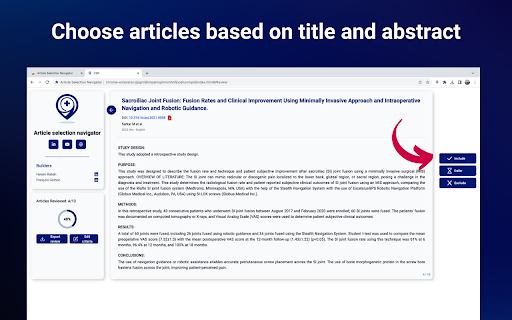 Article Selection Navigator from Chrome web store to be run with OffiDocs Chromium online Article Selection Navigator from Chrome web store to be run with OffiDocs Chromium online