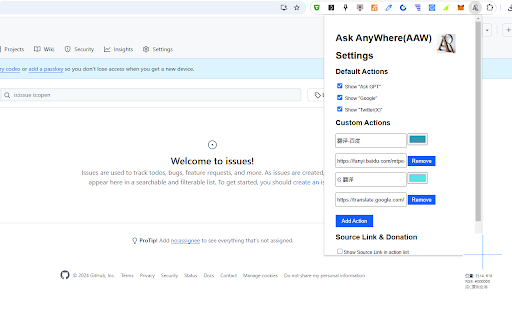 Ask AnyWhere(AAW) from Chrome web store to be run with OffiDocs Chromium online Ask AnyWhere(AAW) from Chrome web store to be run with OffiDocs Chromium online