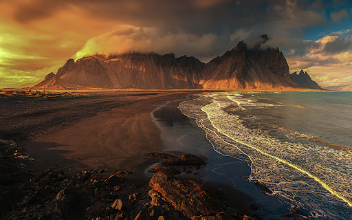 A stunning aerial view captures a serene seashore at sunset from Chrome web store to be run with OffiDocs Chromium online A stunning aerial view captures a serene seashore at sunset from Chrome web store to be run with OffiDocs Chromium online