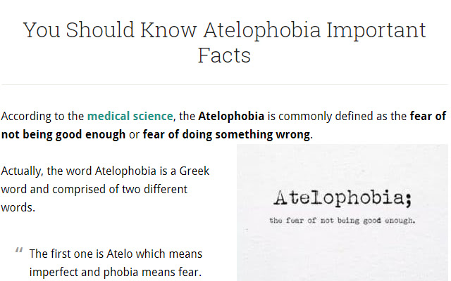 Atelophobia Blog from Chrome web store to be run with OffiDocs Chromium online Atelophobia Blog from Chrome web store to be run with OffiDocs Chromium online