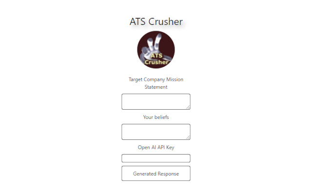 ATS Crusher from Chrome web store to be run with OffiDocs Chromium online ATS Crusher from Chrome web store to be run with OffiDocs Chromium online