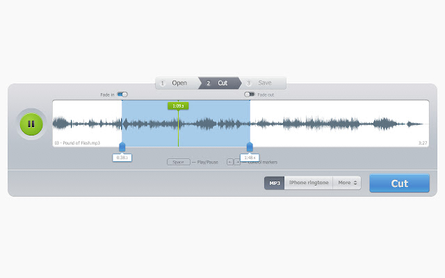 Audio Cutter from Chrome web store to be run with OffiDocs Chromium online Audio Cutter from Chrome web store to be run with OffiDocs Chromium online