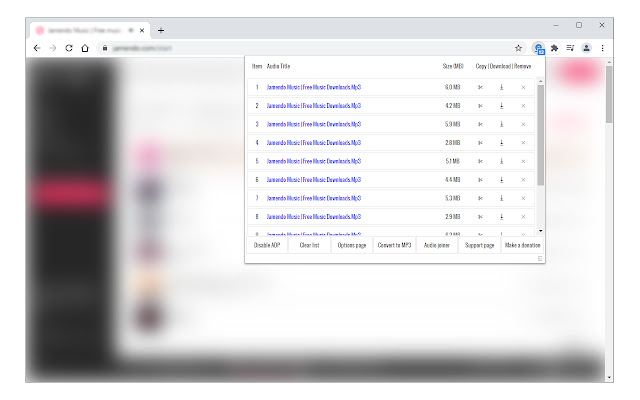 Audio Downloader Prime from Chrome web store to be run with OffiDocs Chromium online Audio Downloader Prime from Chrome web store to be run with OffiDocs Chromium online