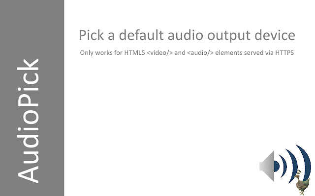 AudioPick from Chrome web store to be run with OffiDocs Chromium online AudioPick from Chrome web store to be run with OffiDocs Chromium online